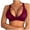 Red, variant on Lingerie for Women Elegant Hollow-Out Cage Bra Strap Design for Appeal and Comfortable Fit Black L