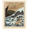 thumbnail image 2 of Edmund Dulac 20x23 Gold Ornate Framed and Double Matted Museum Art Print Titled - The Episode of the Whale (1914), 2 of 4
