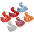 thumbnail image 4 of Cute Duck Chopsticks Rest Ceramic Spoon Fork Holder for Home Use 6pcs Multi Color, 4 of 4