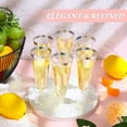 thumbnail image 6 of 200 Pack Champagne Flutes Cups Plastic 5 Oz Wine Glasses Disposable Toasting Champagne Flutes for Wedding Party Plastic Cocktail Cups Glasses for Celebration(Silver), 6 of 7