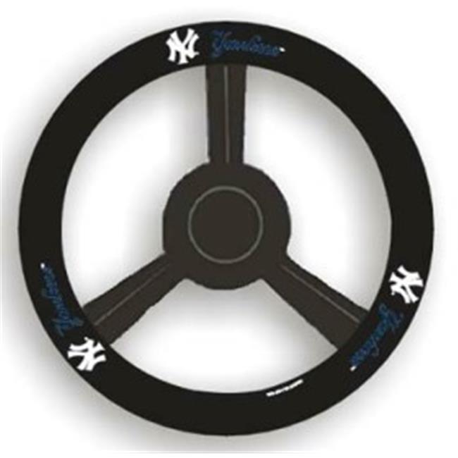 MLB New York Yankees Leather Steering Wheel Cover