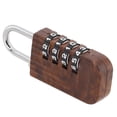 thumbnail image 3 of Cadenas à Combinaison Réinitialisable à 4 Chiffres, Cadenas de gym, mini Cadenas, 3 of 9