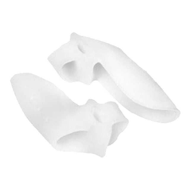 Gel Toe Separators with 2 Loops - Bunion Corrector for Overlapping Toes, Relief - Soft, Washable, Ergonomic Design