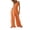 Orange, variant on Aayomet Plus Size Jumpsuits For Women Women Slim Fit Tunic Jumpsuit Straps Wide Leg Bib Jumpsuit Jumpsuit With Pockets,Black S