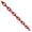 Red, variant on SENRISE Plastic Safety Chain Barrier Chain Protective Chain Lightweight 5m/10m Red/Black/White/Yellow
