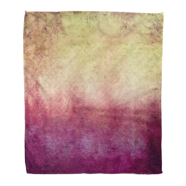 HATIART Flannel Throw Blanket Beige Painterly and Useful Brown Abstract  Abstraction Artistic Arty Soft for Bed Sofa and Couch 58x80 Inches 
