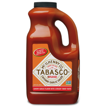 TABASCO BRAND Cayenne Garlic Pepper Sauce 64 Oz