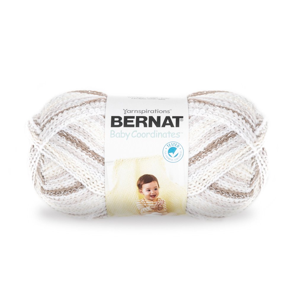BERNAT BABY COORDINATES OMBRE YARN (120 G/4.25 OZ), SOFT TAUPE