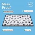 thumbnail image 5 of Vibrant Life Vinyl Pet Food Placemat, Blue Paws, 20" x 11.5", 5 of 8
