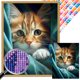 thumbnail image 1 of 5D DIY Taladro Cuadrado Taladro AB Parcial Gato Kit 35x45cm, 1 of 9