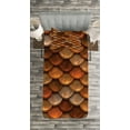 thumbnail image 3 of Ambesonne Vintage Quilted Bedspread Set 2 Pcs, Medieval Scale Pattern, Twin Size, Multicolor, 3 of 3