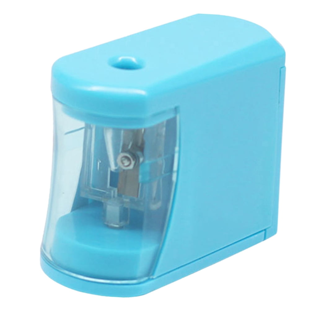 Electronicheart ABS Electric Pencil Sharpener Doublehole Portable
