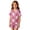 Pink, variant on Outfit Sets for Girls Halloween All Over Print Collar Short Sleeve Top Shorts Loungewear 2 Piece Outfits Size 9-12M