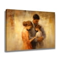 thumbnail image 2 of Abstract Art Modern Decorative Painting Warm Family Hug Framed Canvas Poster Bedroom Decor Sports Landscape Office Room Decor Gift,Frame-style,20x30inch(50x75cm), 2 of 8