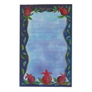 Yair Emanuel Large Magnetic Notepad - Pomegranate