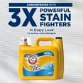thumbnail image 4 of ARM & HAMMER Plus OxiClean Stain Fighters Liquid Laundry Detergent, Fresh Scent, 128 Loads, 4 of 15