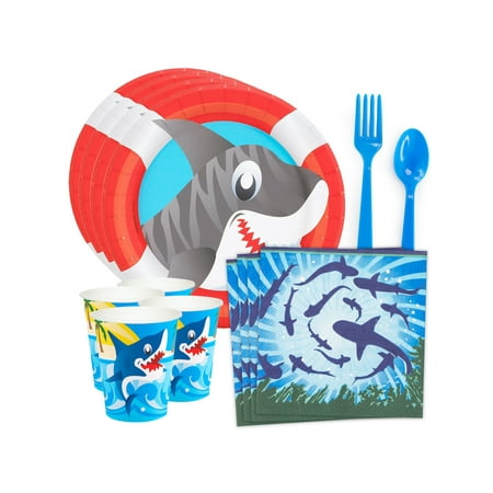 Shark Party Tableware