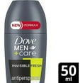 thumbnail image 2 of Dove Men Invisible Fresh Deodorant Roll On 48 H 50 ml Travel Size Bulk Pack of 3, 2 of 4