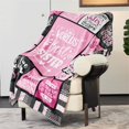 thumbnail image 2 of Yibo Mom Blanket Gift for Mom for Mothers Day from Daughter Mom Gift from Son Best Mom Ever Pink Blanket for Sofa Bed Birthday for Mother from Son Daughter, 2 of 5