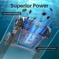 thumbnail image 3 of Aiper Robotic Pool Cleaner, Cordless Automatic Pool Cleaner Vacuum for In Ground & Above Ground Pool w/ 150 Mins Run Time, Wall & Waterline Cleaning, 3 of 10