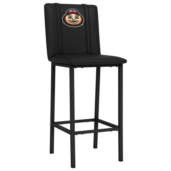 Bar Stool 500 Set of 2 with Ohio State Brutus Head Logo