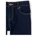 thumbnail image 2 of Wonder Nation Girl's Straight Leg Jeans, Sizes 4-18, 2 of 2