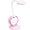 thumbnail image 2 of LED Desk Lamp for Girls, Rechargeable LED Desk Lamp with USB Charging Port & Pen Holder, Eye-Caring Dimmable, 2 of 5
