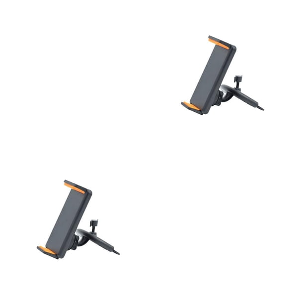 Kenally Soporte de plástico para teléfono móvil automático Revestimiento de silicona estirable ajustable Soporte de fijación de tableta Soporte para Amarillo 2piezas Kenally CBP284668