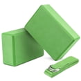 thumbnail image 2 of Paquete de 2 bloques de yoga y juego de correas de yoga EVA antideslizante, 2 of 8