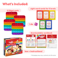 thumbnail image 2 of THE FIDGET GAME Sight Words - 220 Reading Flashcards and Pop Fidget Toys for Kids Pre-K to Third Grade - Learning Activities and Games for High-Frequency Dolch Sight Words for Kids 3+ Years, 2 of 5