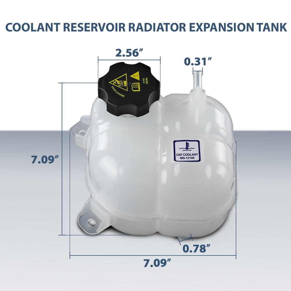 Radiator Expansion Tank Coolant Reservoir Fit For Jeep Cherokee / Chrysler 200 2015-2017