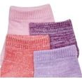 thumbnail image 3 of Hanes unisex baby Ultimate Flexy Ankle Length 8-pack Socks, Purple/Pink, 6-12 Months US, 3 of 6
