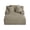 Camel, variant on 60" Oversized Corduroy Chaise Lounge, Comfy Sleeper Sofa, No Assembly,White