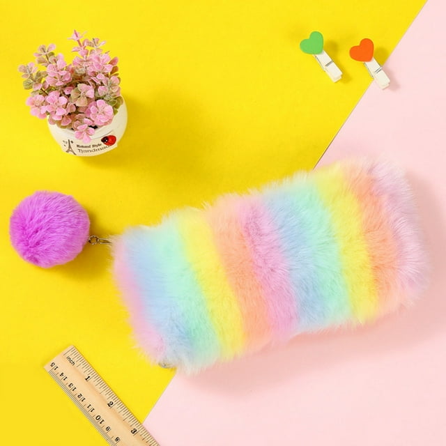 Xihbxyly Bolsa con Cremallera Falsa, Neceser Multiusos, Ligera y Duradera, Ideal para Organizar Bolígrafos, Pinceles, Maquillaje y Artículos de Aseo, Imprescindible de Viaje, para Estudiantes, Tamaño
