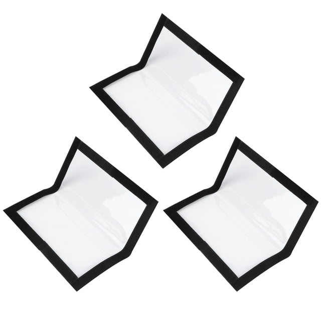 Cubierta de almacenamiento de cebo Jadeshay 3 piezas de PVC para señuelos de pesca