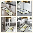 thumbnail image 5 of Lemon Kitchen Rugs,Non Skid Washable Microfiber mats for Kitchen Floor, Lemon Truck Theme Kitchen Cushioned Runner Rug Decor Sets of 2 Pieces,17"x 47"+17"x 30", 5 of 6
