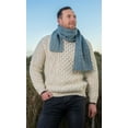 thumbnail image 3 of Aran Men's Irish Wool Traditional Sweater Cable Knitted Pullover Made in Ireland, 3 of 9