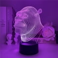 thumbnail image 2 of Luz nocturna LED 3D que cambia de color para niños con base, 2 of 5