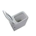 thumbnail image 4 of Madison In-Wall toilet Combo Set - 22" Toilet Bowl With Soft-Close Seat, Tank And Carrier System, Push Buttons Included., 4 of 12