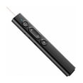 thumbnail image 1 of Puntero láser Puntero de presentación Control remoto inalámbrico con carga USB láser Multifunción Laser Powerpoint Potente puntero láser, negro, 1 of 5