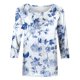 thumbnail image 4 of Ichuanyi liquidación de moda para mujeres camiseta estampada 3/4 mangas blusa redonda de cuello redondo ICHUANYI WER2023081605984, 4 of 5