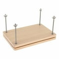 thumbnail image 1 of relayinert Sturdy Flat Paper Press Machine Bamboo Wood Book Press Easy To Efficient Solution For Bookbinding, 1 of 6