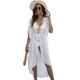 thumbnail image 2 of Traje de Baño de una Pieza Tipo Cárdigan para Mujer, de y Lunares Transparentes para Playa. Talla Única, 2 of 10