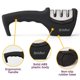 thumbnail image 3 of Knife Accessories Kitchellence - Afilador de cuchillos (3 etapas), color negro, 3 of 8