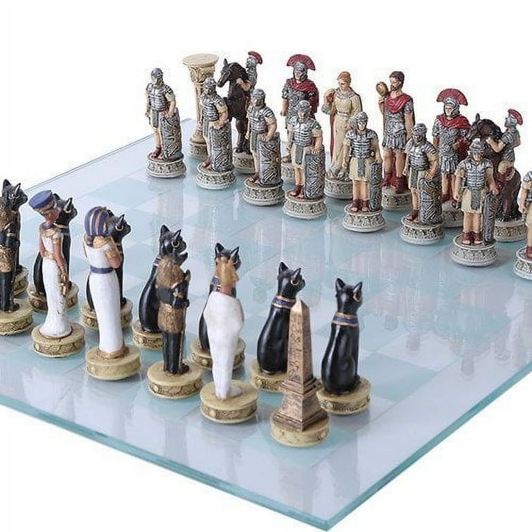 Egyptian Vs Roman Chess Set - Walmart.com