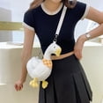 thumbnail image 7 of Jiibva Plush Duck Shoulder Bag Cute Stuffed Backpack Adult Decor Accessories Purse Duck Crossbody Bags Cartoon Messenger Bag for individual(s) Women, 7 of 7