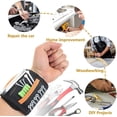 thumbnail image 4 of Magnetic Wristband with 15 Strong Magnets for Holding Screws, Nails, Drill Bits, Bolts, Tools - Best Unique Gift for Men, DIY Handyman, Father/Dad, Husband, Boyfriend, Him, Women, 4 of 5