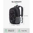 thumbnail image 2 of Mochila de Senderismo WATERFLY 12L para Mujer y Hombre, 2 of 9