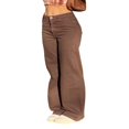 thumbnail image 4 of Jeans pour Femmes Taille Haute Pantalon Droit Ajusté, 4 of 6