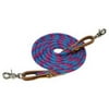 Weaver Leather LLC 35-2027-B16 5/8 x 5 Blue/Pink Roper Rein